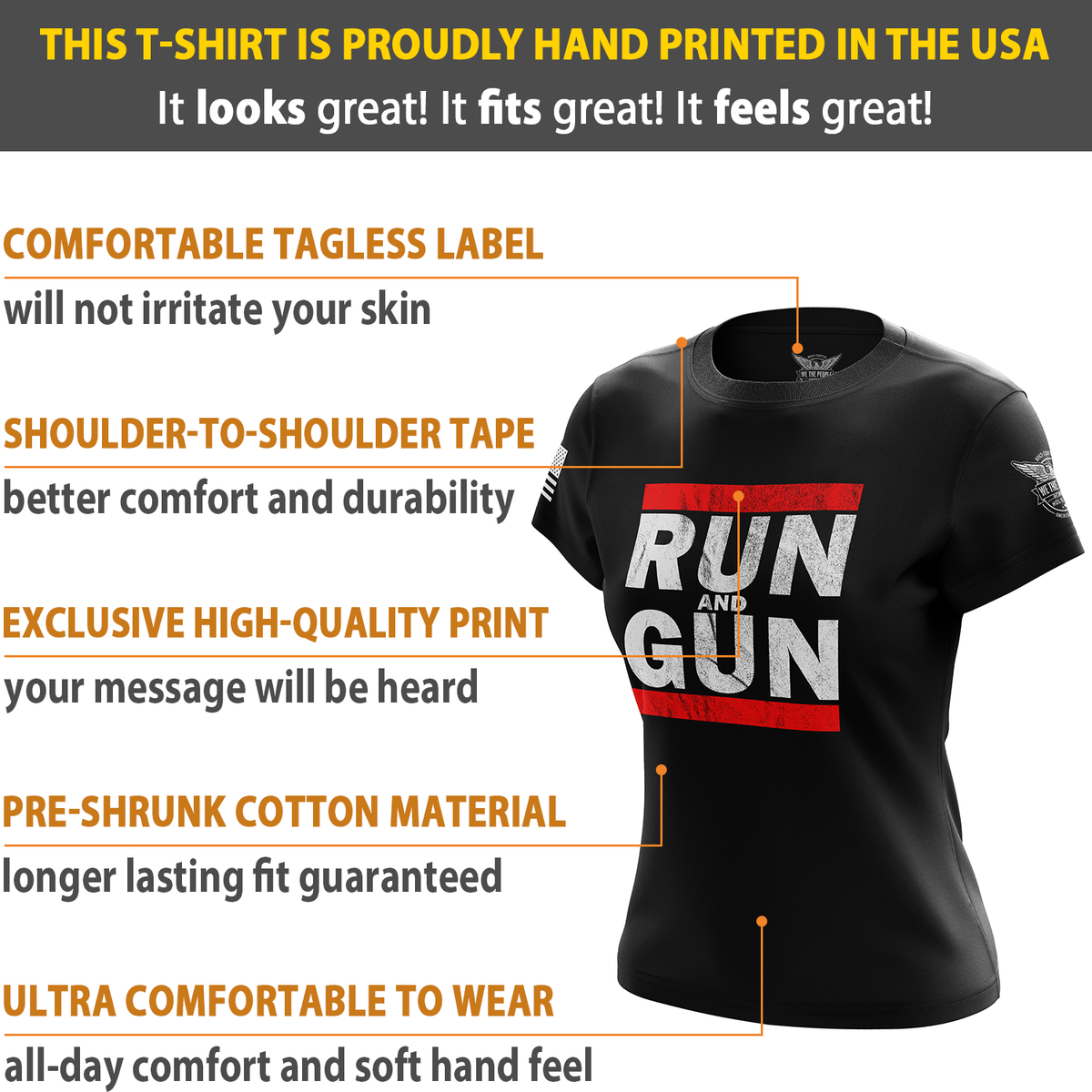 Run and Gun Women's Short Sleeve Shirt