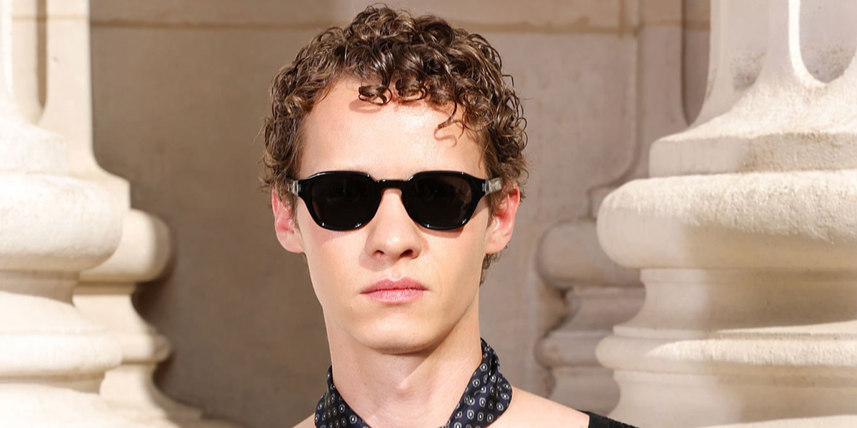 Saint Laurent Sun SL 946 001 - As Seen On Felix Kammerer