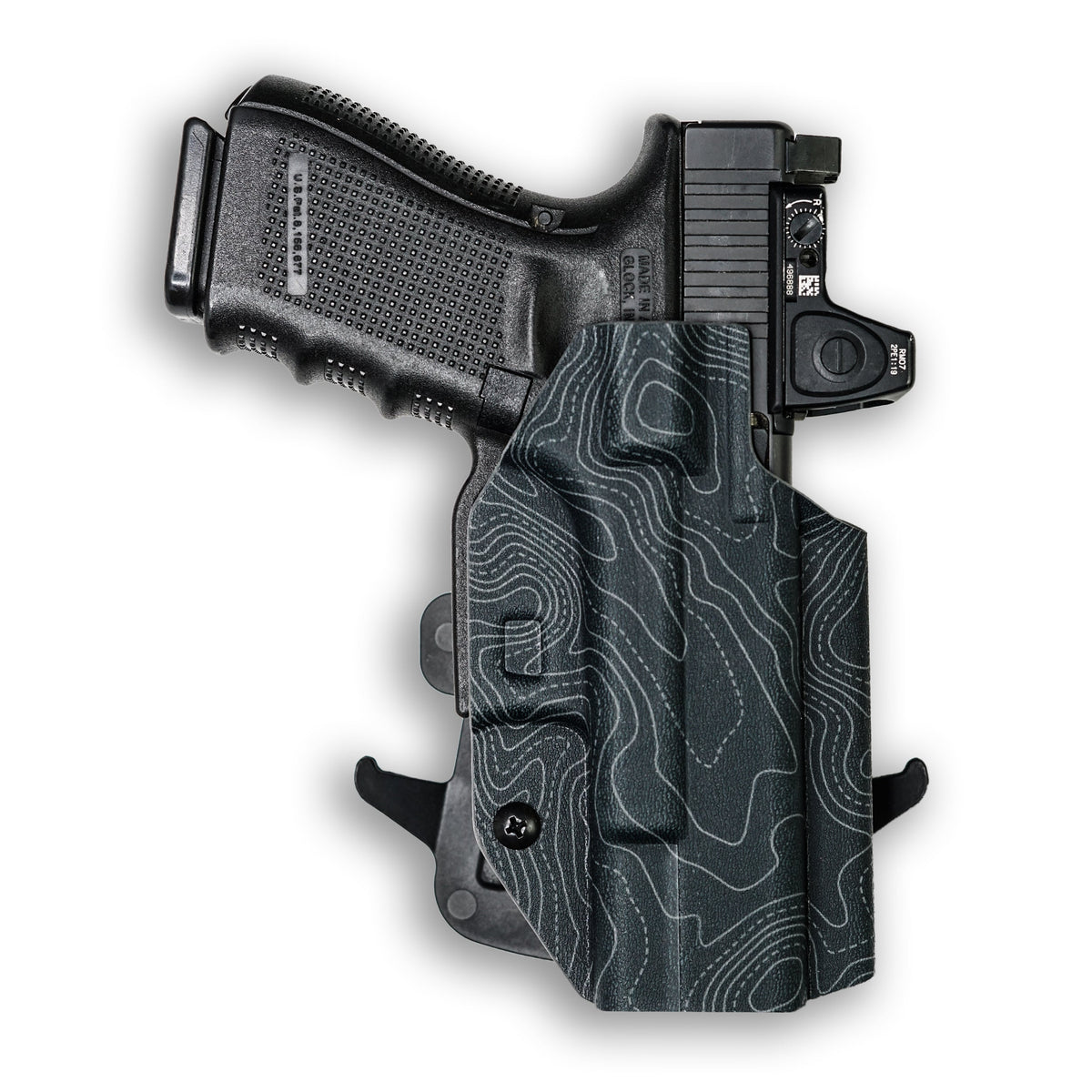 FN Reflex with Streamlight TLR-3X Light Red Dot Optic Cut OWB Holster