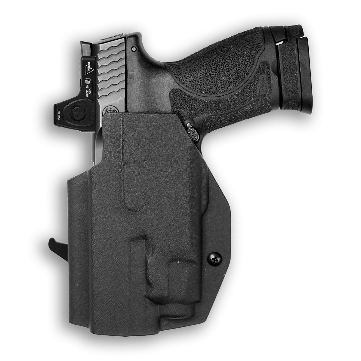 Smith & Wesson M&P M2.0 9/40 4.25" Manual Safety with Streamlight TLR-8/8A Light/Laser Red Dot Optic Cut OWB Holster