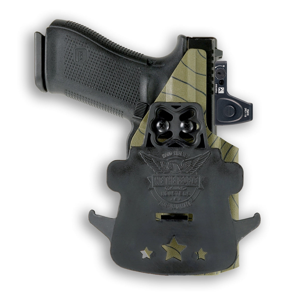 FN Reflex with Streamlight TLR-3X Light Red Dot Optic Cut OWB Holster