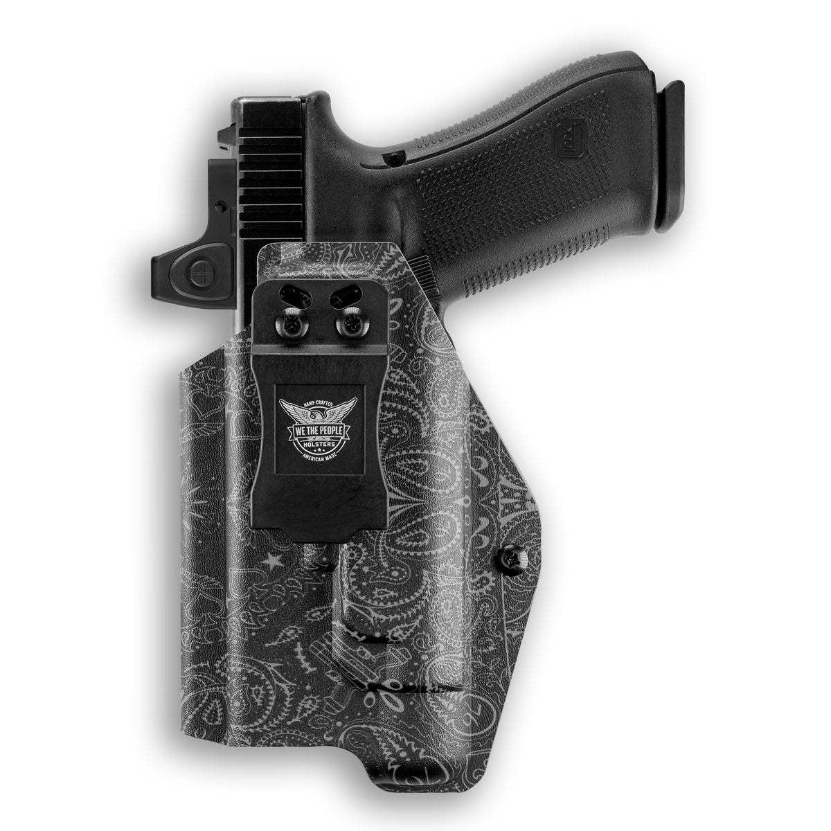 Smith & Wesson M&P M2.0 9/40 4" Compact Manual Safety with Streamlight TLR-8/8A Light/Laser Red Dot Optic Cut IWB Holster