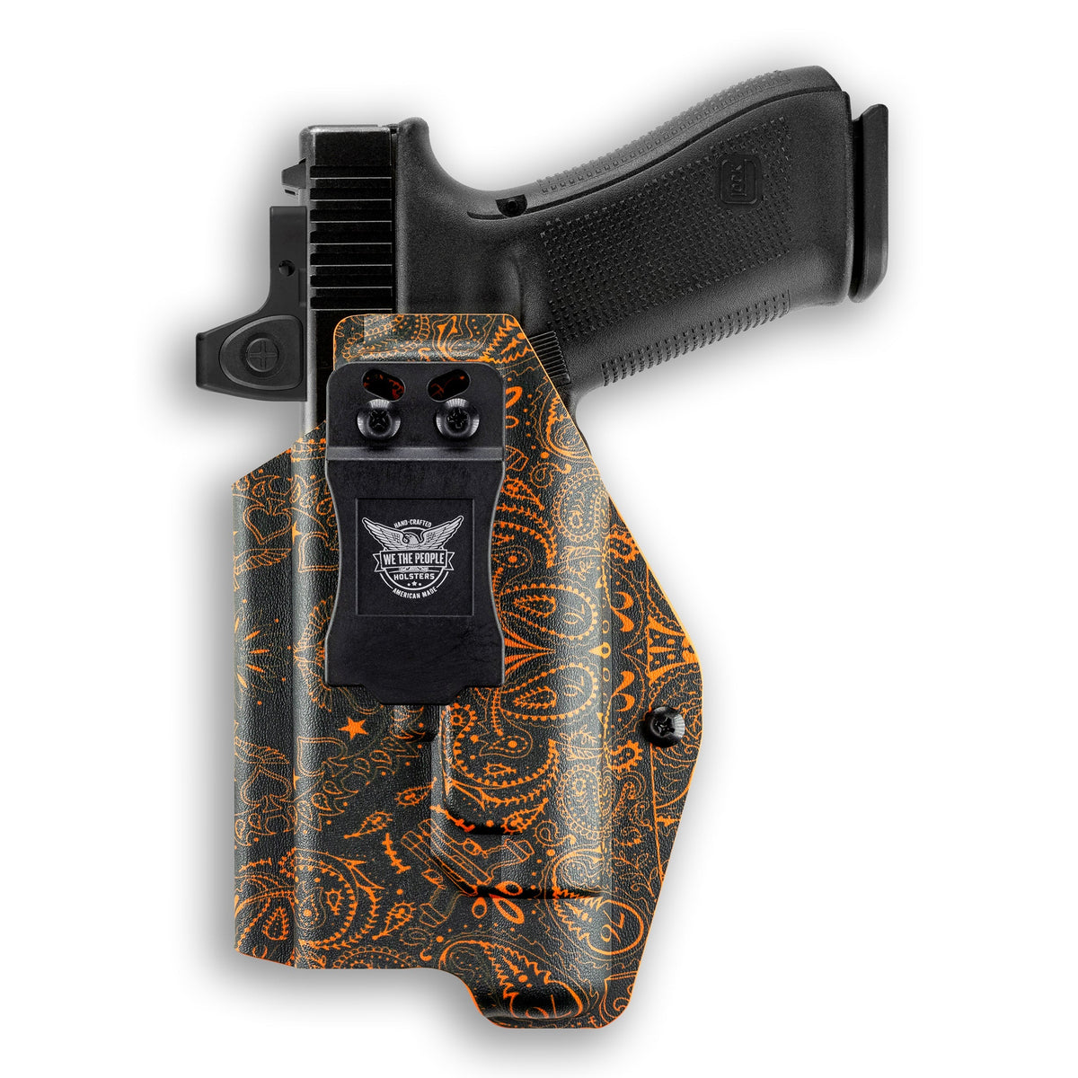 Smith & Wesson M&P M2.0 9/40 4" Compact Manual Safety with Streamlight TLR-8/8A Light/Laser Red Dot Optic Cut IWB Holster