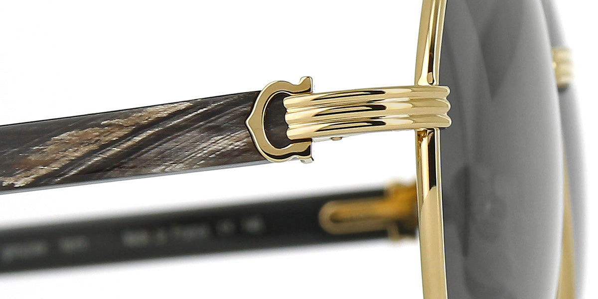 Cartier Buffalo Horn CT0272S 001 Polarised
