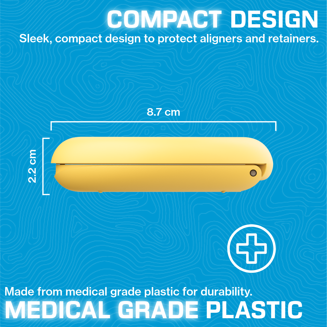 Invisalign™ Aligner Case Yellow