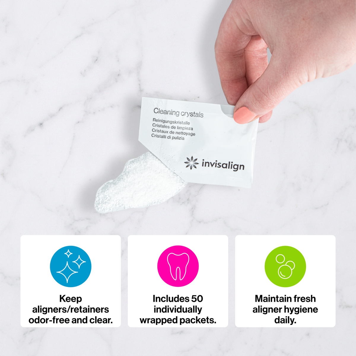 Invisalign™ Cleaning Crystals