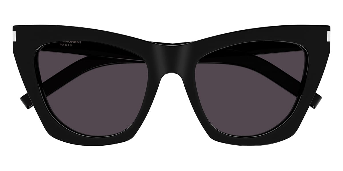 Saint Laurent SL 214 Kate Thin 001 - As Seen On Jutta Leerdam