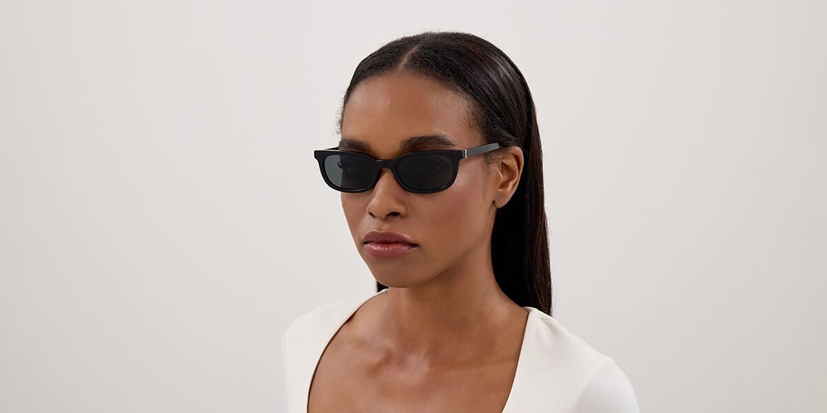 Saint Laurent Sun SL M160 001 - As Seen On Dakota Fanning & Janhvi Kapoor