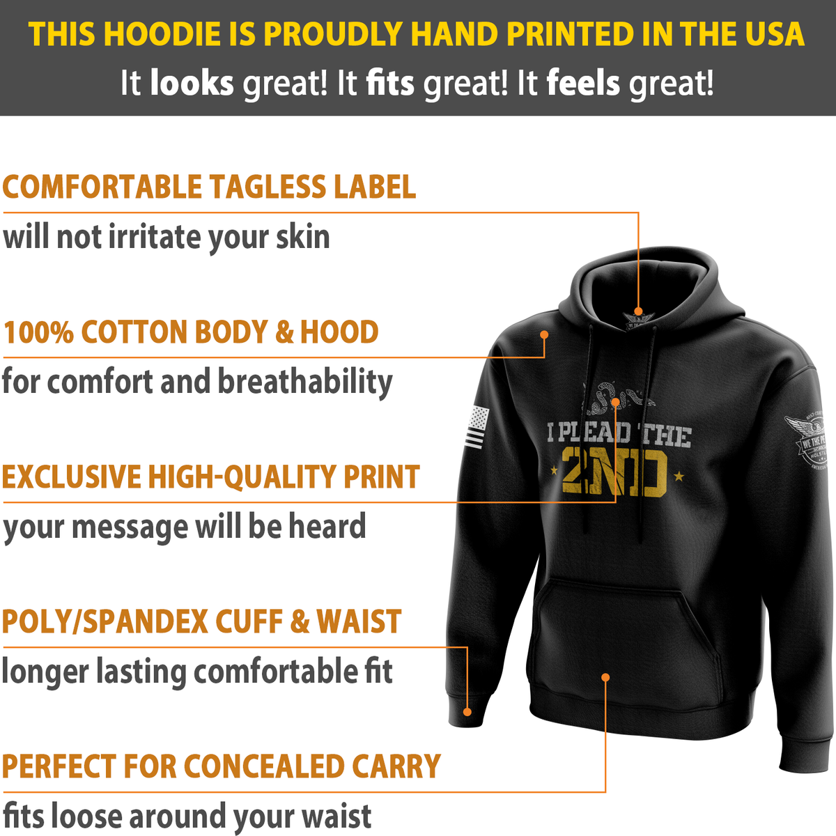 I Plead the 2nd Hoodie