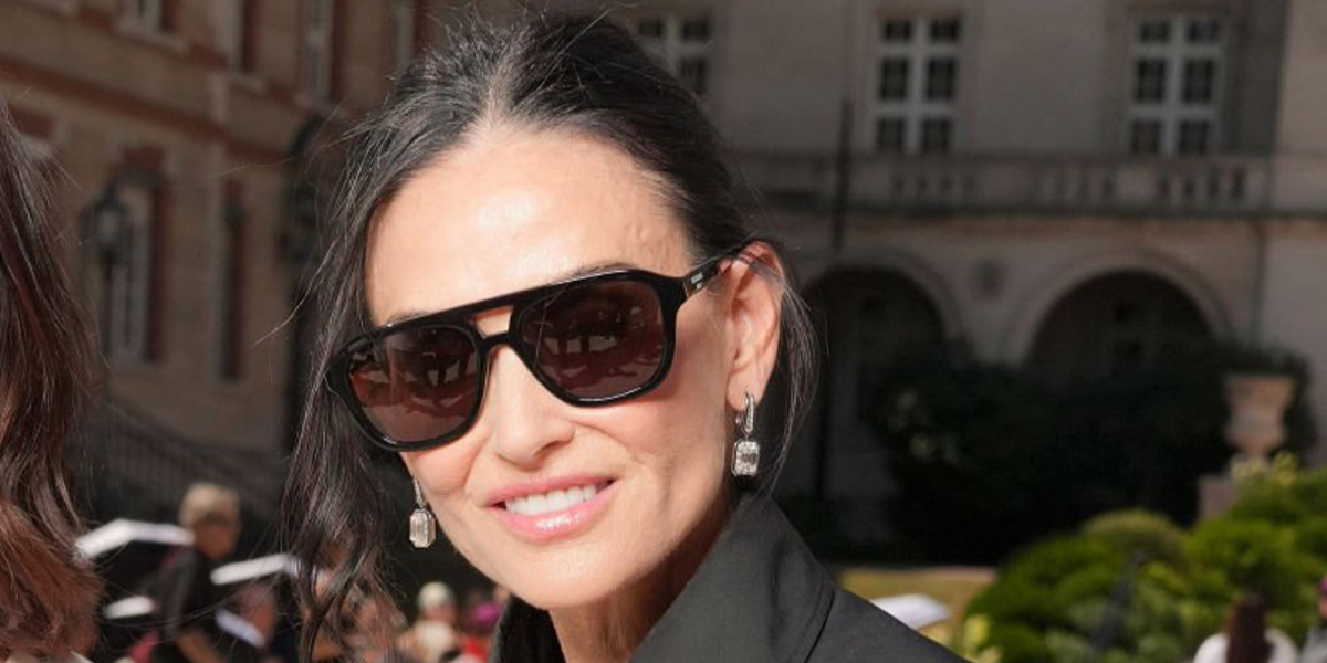 Balenciaga BB0525S 001 - As Seen On Demi Moore