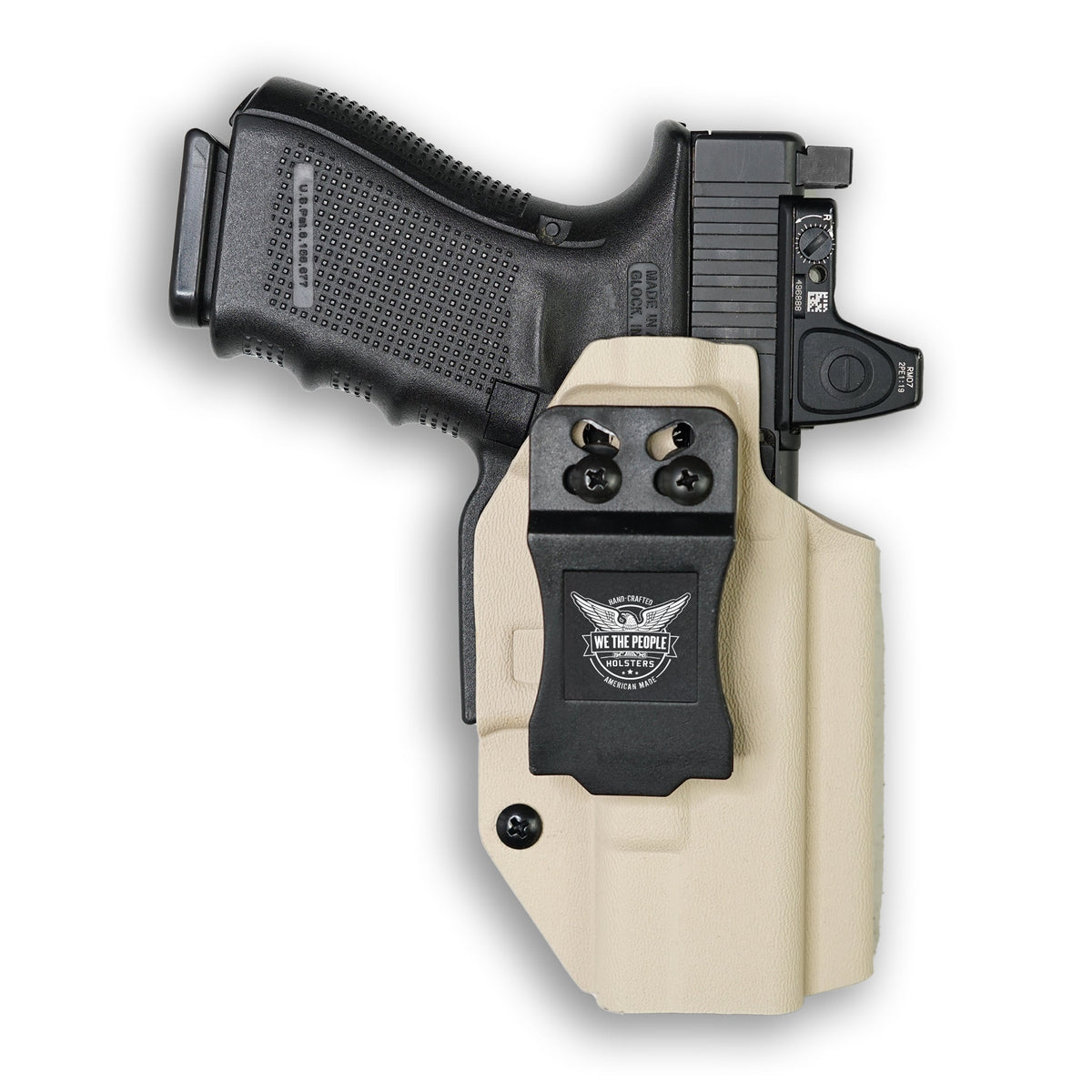 Smith & Wesson M&P M2.0 9/40 4" Compact Manual Safety with Streamlight TLR-8/8A Light/Laser Red Dot Optic Cut IWB Holster