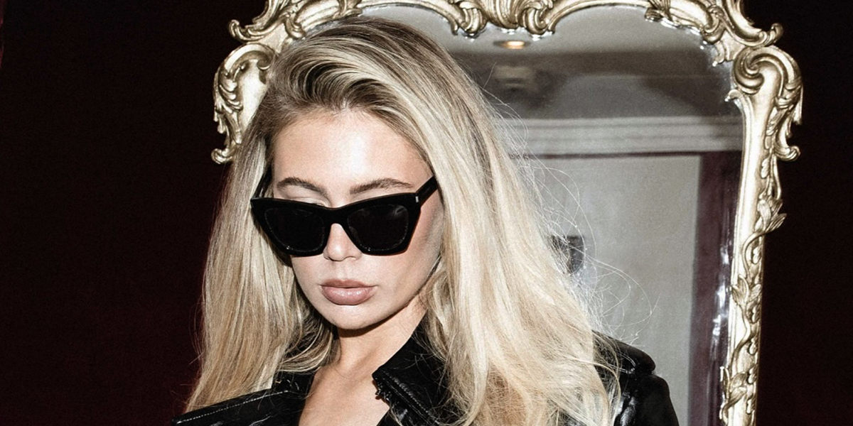 Saint Laurent SL 214 Kate Thin 001 - As Seen On Jutta Leerdam