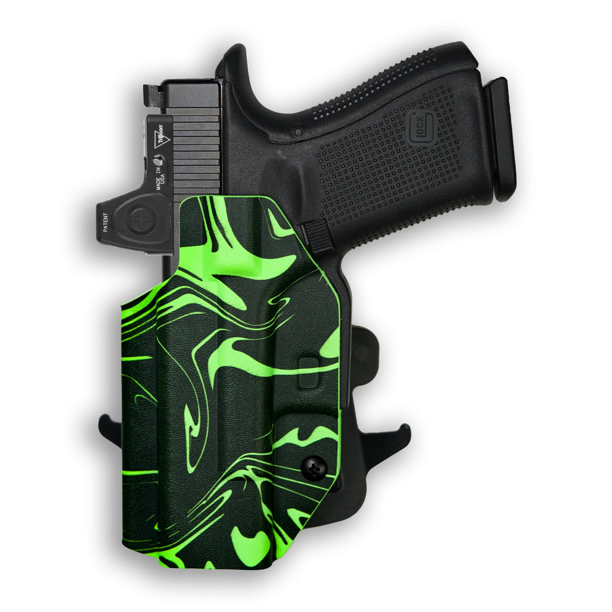 FN Reflex with Streamlight TLR-3X Light Red Dot Optic Cut OWB Holster
