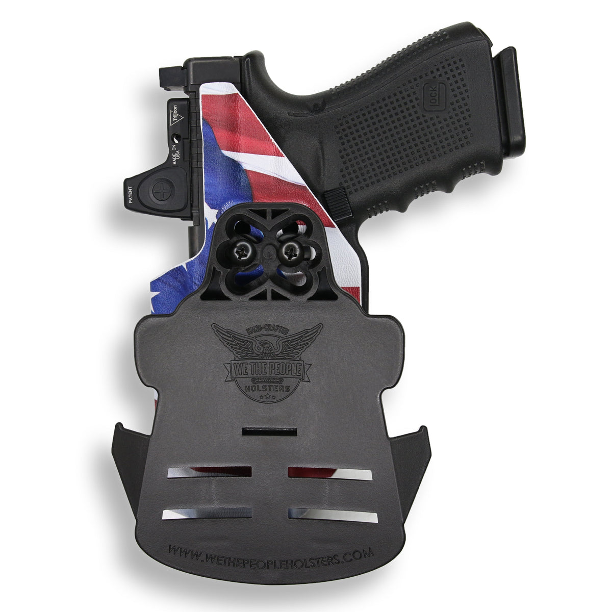 Smith & Wesson M&P 45 M2.0 4.6" Full Size Manual Safety Red Dot Optic Cut OWB Holster