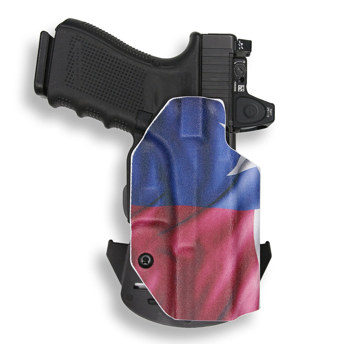 FN Reflex with Streamlight TLR-3X Light Red Dot Optic Cut OWB Holster