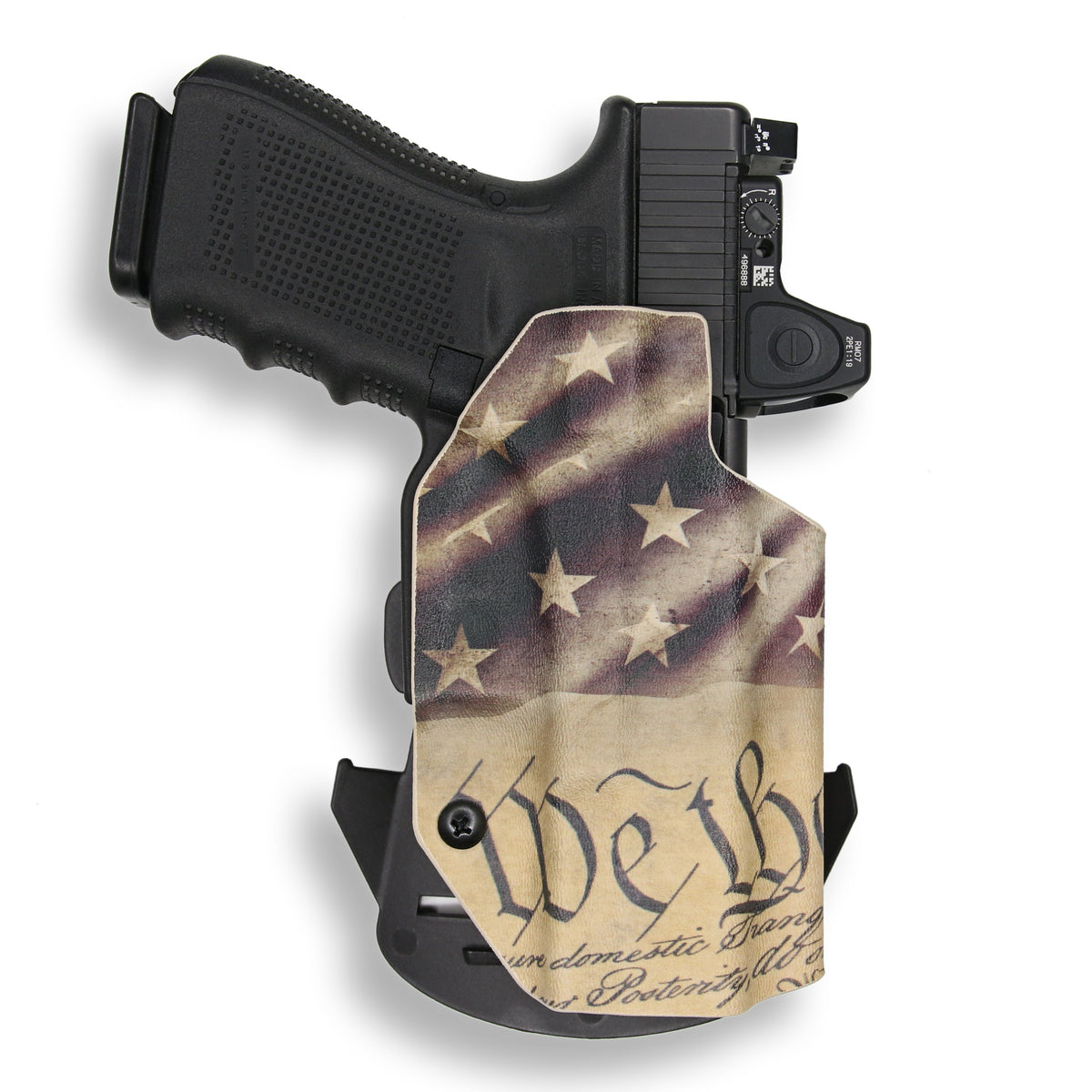 Sig Sauer P365 SAS with Foxtrot365 Light Red Dot Optic Cut OWB Holster