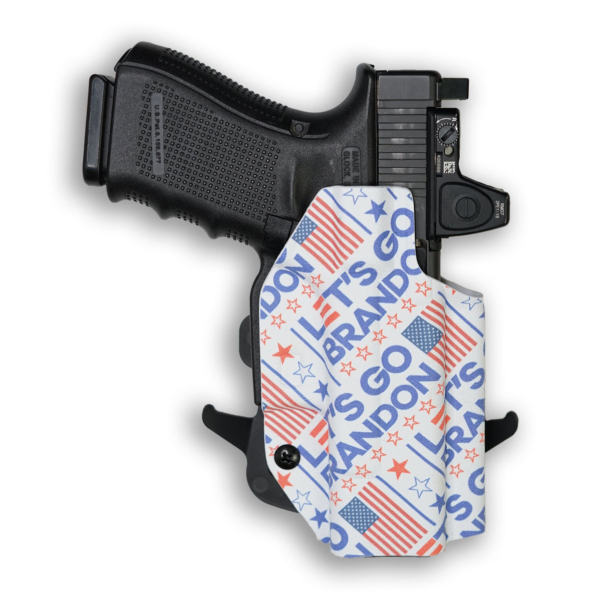 Smith & Wesson M&P M2.0 9/40 4" Compact Manual Safety Red Dot Optic Cut OWB Holster