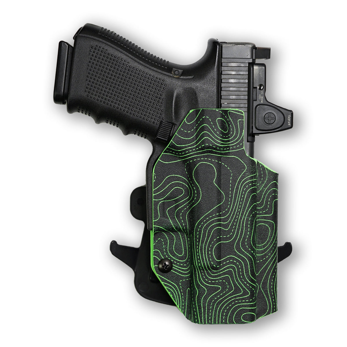 Smith & Wesson M&P M2.0 9/40 4.25" Manual Safety with Streamlight TLR-8/8A Light/Laser Red Dot Optic Cut OWB Holster