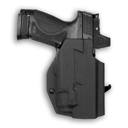 Smith & Wesson M&P M2.0 9/40 4.25" Manual Safety with Streamlight TLR-8/8A Light/Laser Red Dot Optic Cut OWB Holster