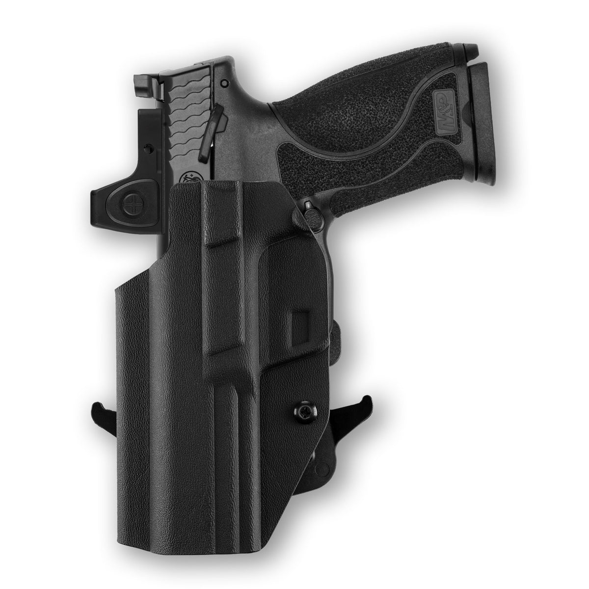 Smith & Wesson M&P 45 M2.0 4.6" Full Size Manual Safety Red Dot Optic Cut OWB Holster
