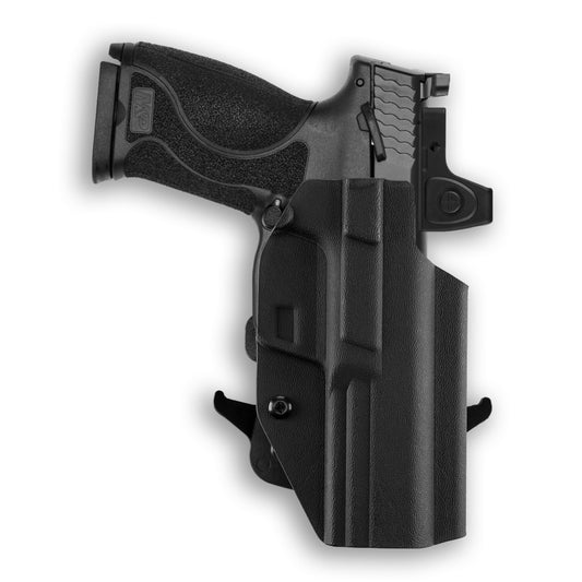 Smith & Wesson M&P 45 M2.0 4.6" Full Size Manual Safety Red Dot Optic Cut OWB Holster