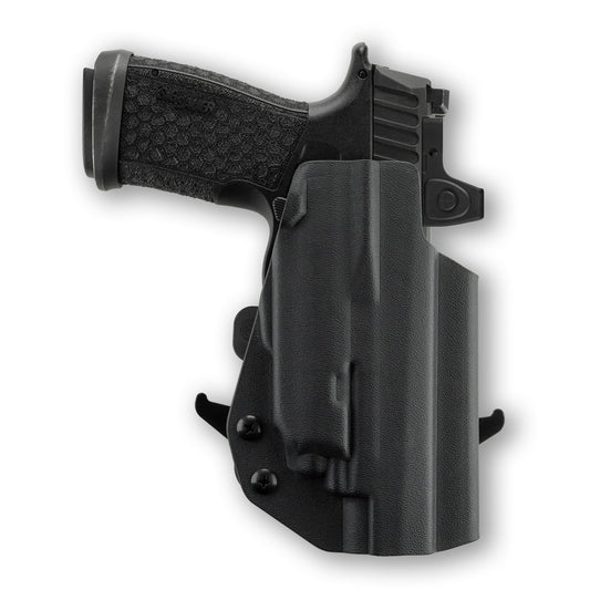 Sig Sauer P365-Fuse with Crimson Trace CMR-201 Rail Master Universal Laser Red Dot Optic Cut OWB Holster