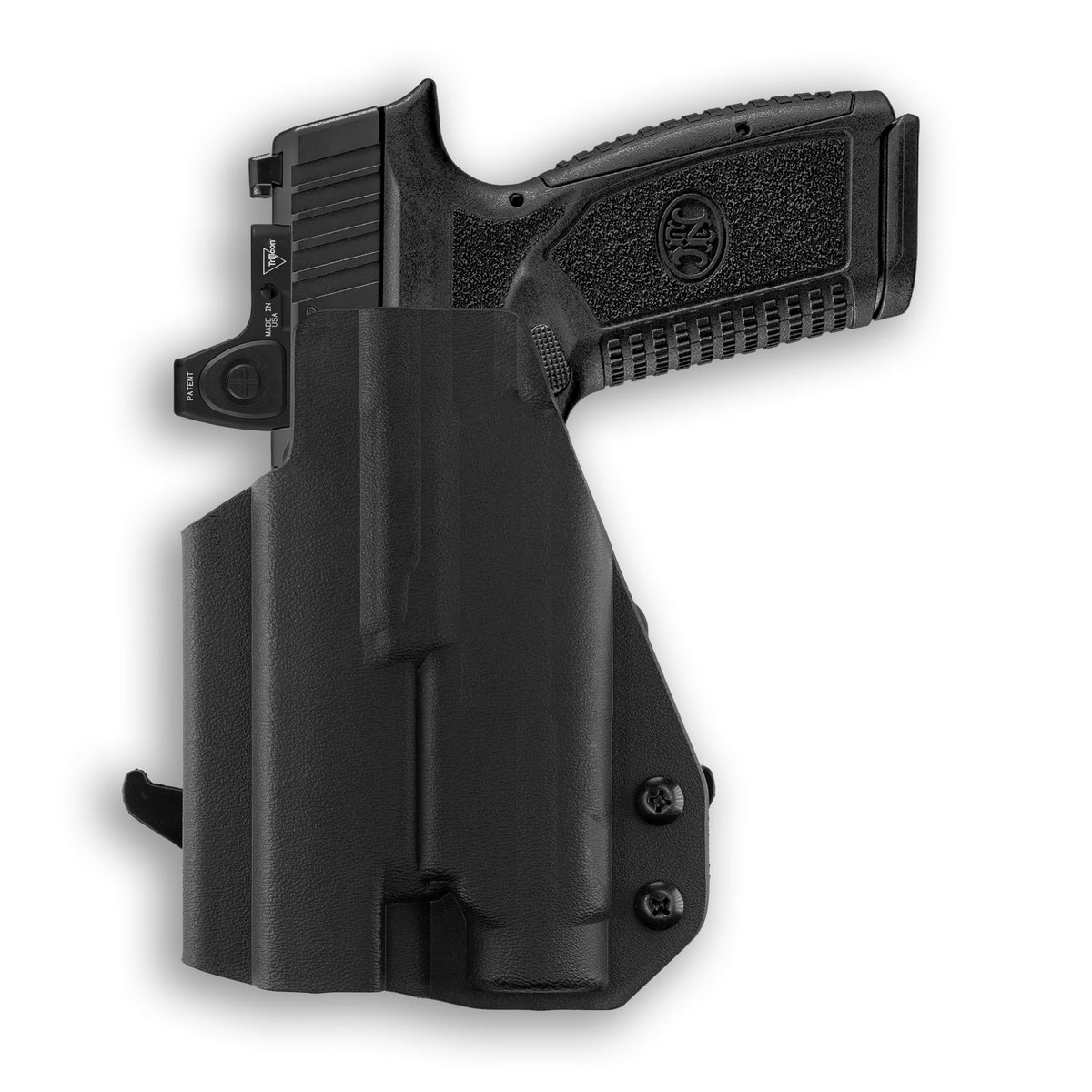 FN Reflex XL MRD with Streamlight TLR-3X Light Red Dot Optic Cut OWB Holster
