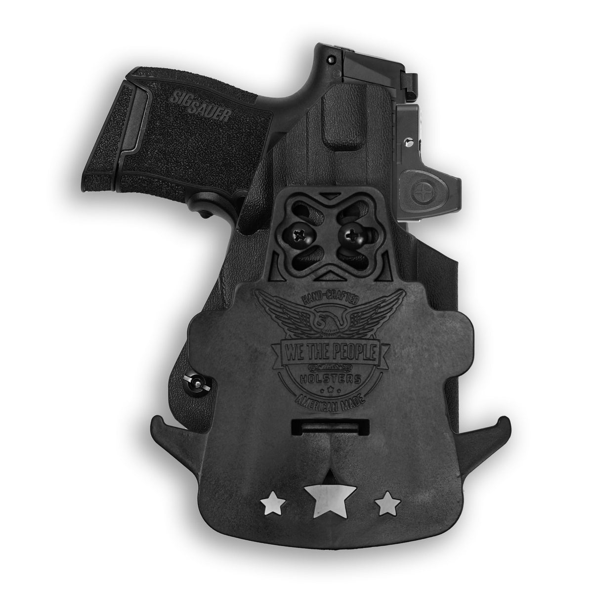 Sig Sauer P365 SAS with Foxtrot365 Light Red Dot Optic Cut OWB Holster