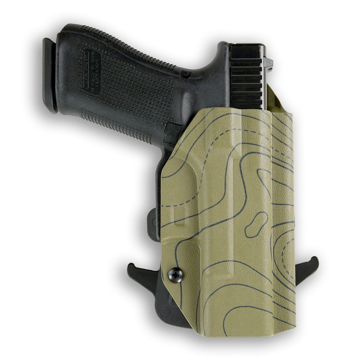 Smith & Wesson SD9 2.0 with Olight PL-Mini 2 Valkyrie Light OWB Holster