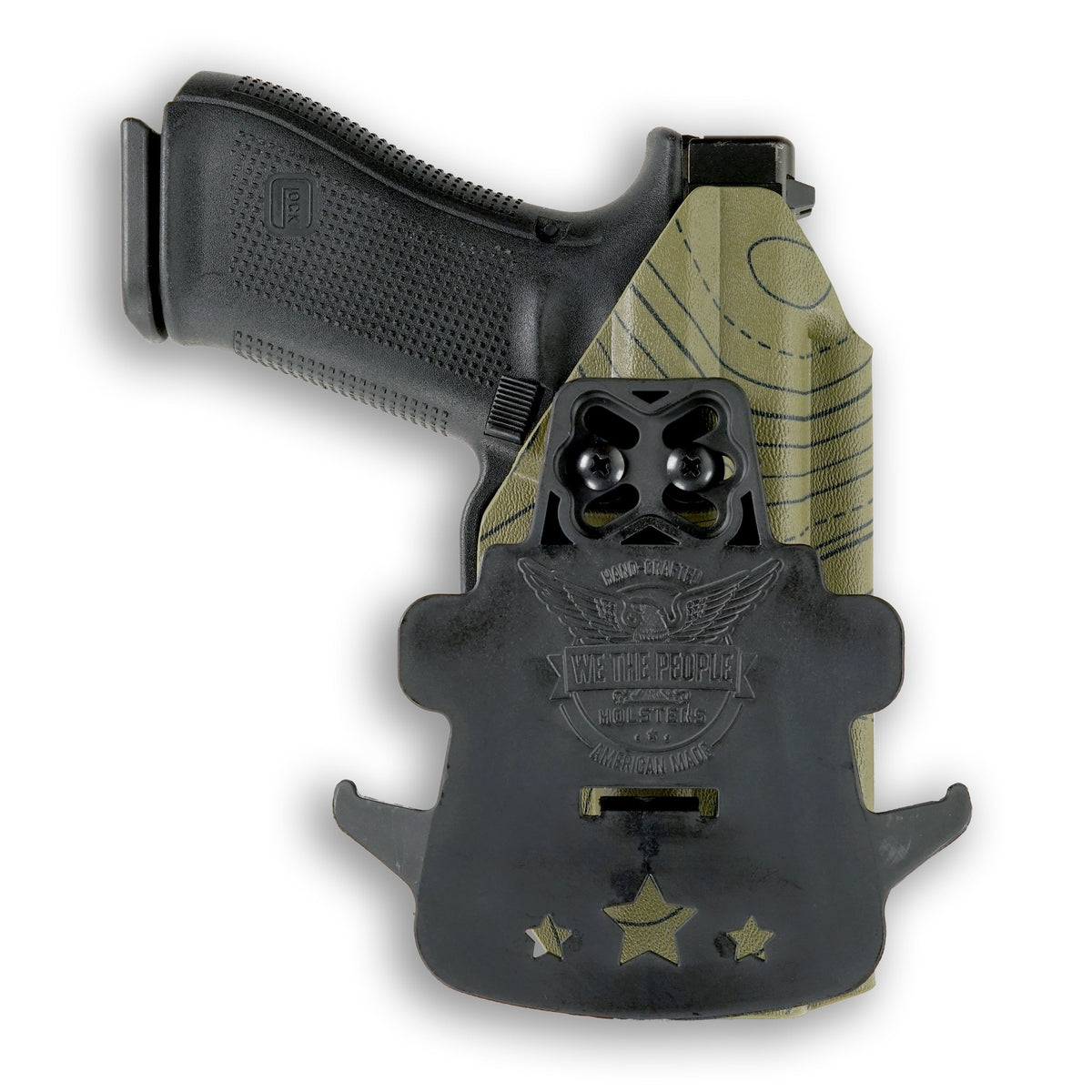 Sig Sauer P365-Fuse with Crimson Trace CMR-201 Rail Master Universal Laser OWB Holster