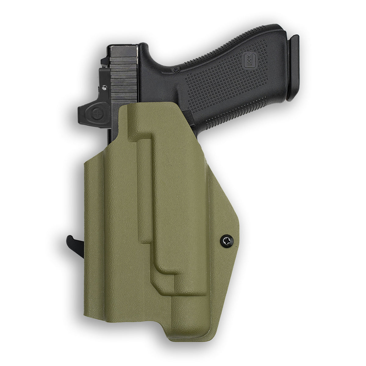 Smith & Wesson M&P M2.0 9/40 4.25" Manual Safety with Streamlight TLR-8/8A Light/Laser Red Dot Optic Cut OWB Holster