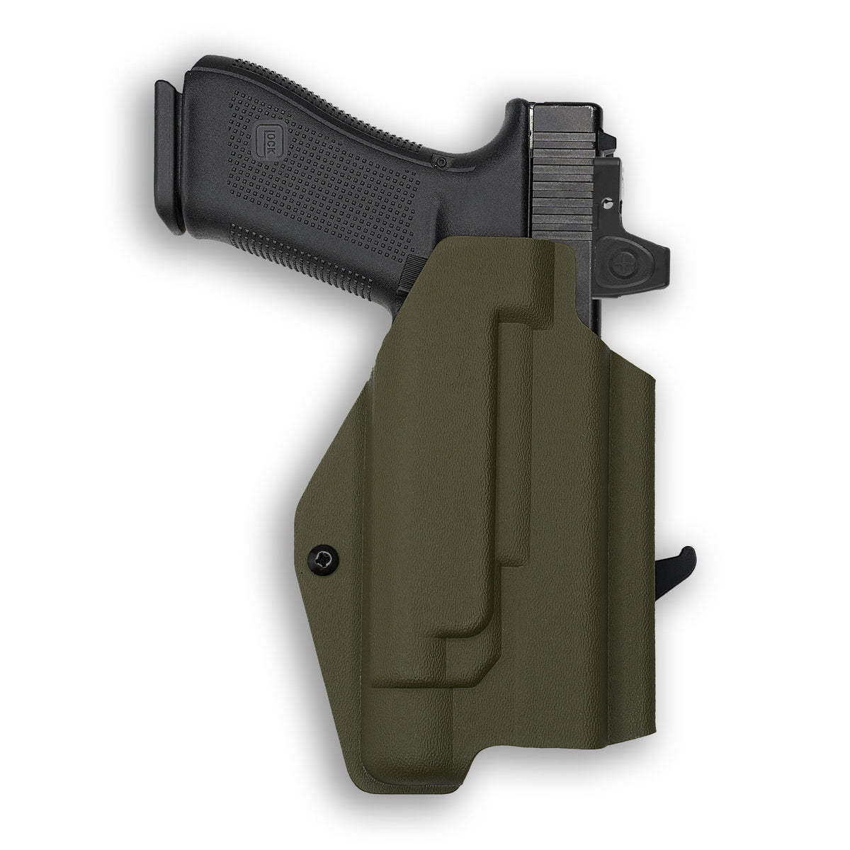 Smith & Wesson M&P M2.0 9/40 4.25" Manual Safety with Streamlight TLR-8/8A Light/Laser Red Dot Optic Cut OWB Holster