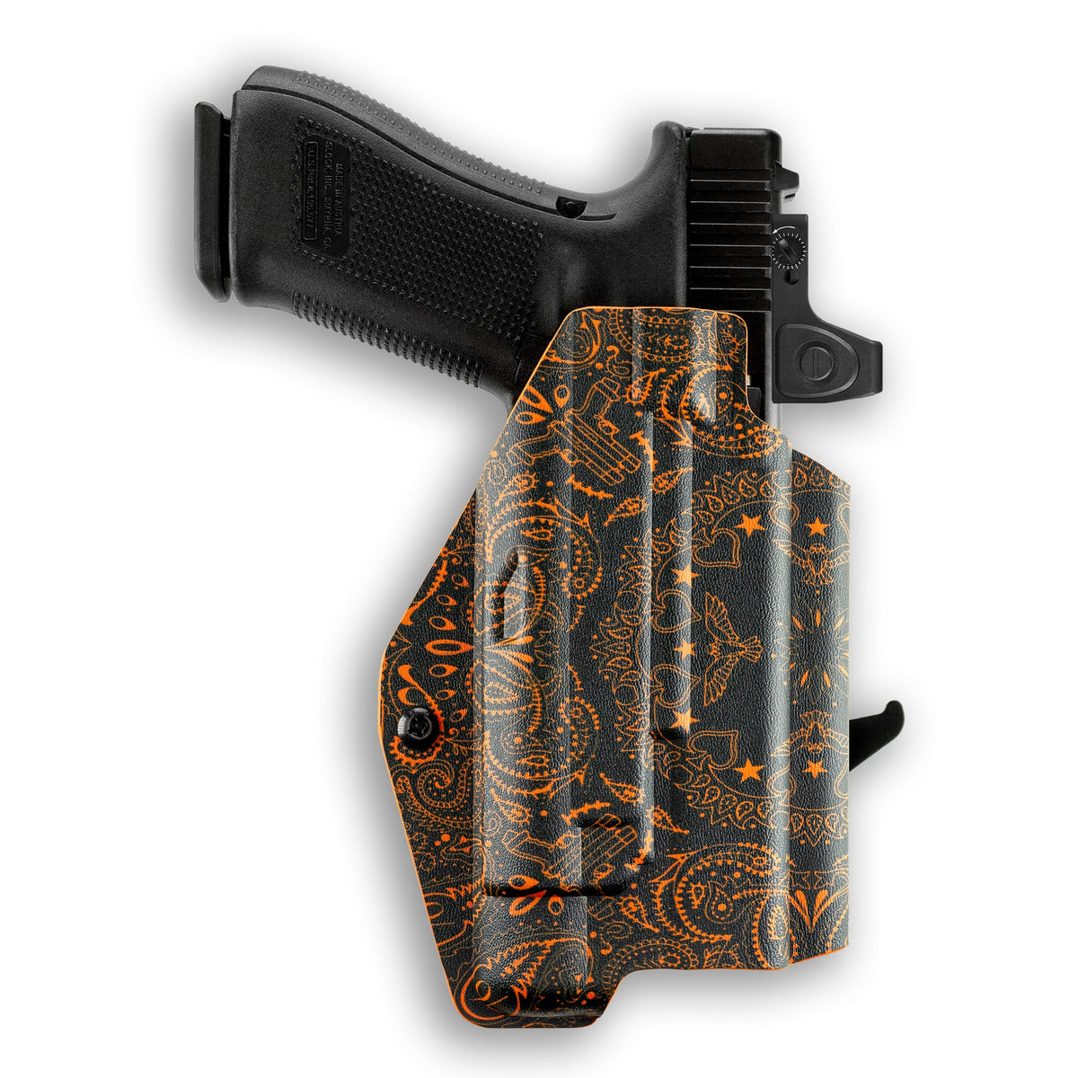 Smith & Wesson M&P M2.0 9/40 4.25" Manual Safety with Streamlight TLR-8/8A Light/Laser Red Dot Optic Cut OWB Holster