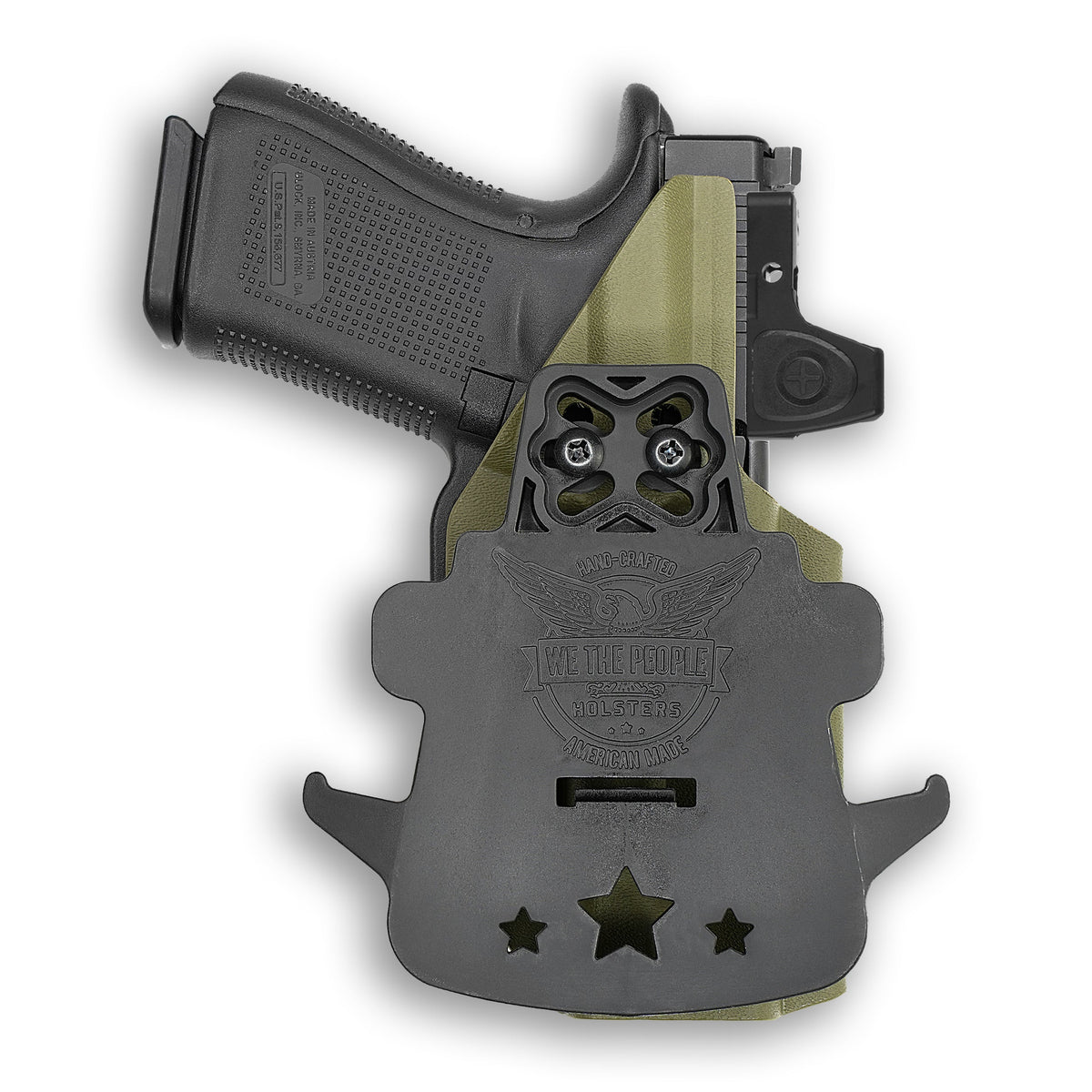 Smith & Wesson M&P M2.0 9/40 4" Compact Manual Safety Red Dot Optic Cut OWB Holster