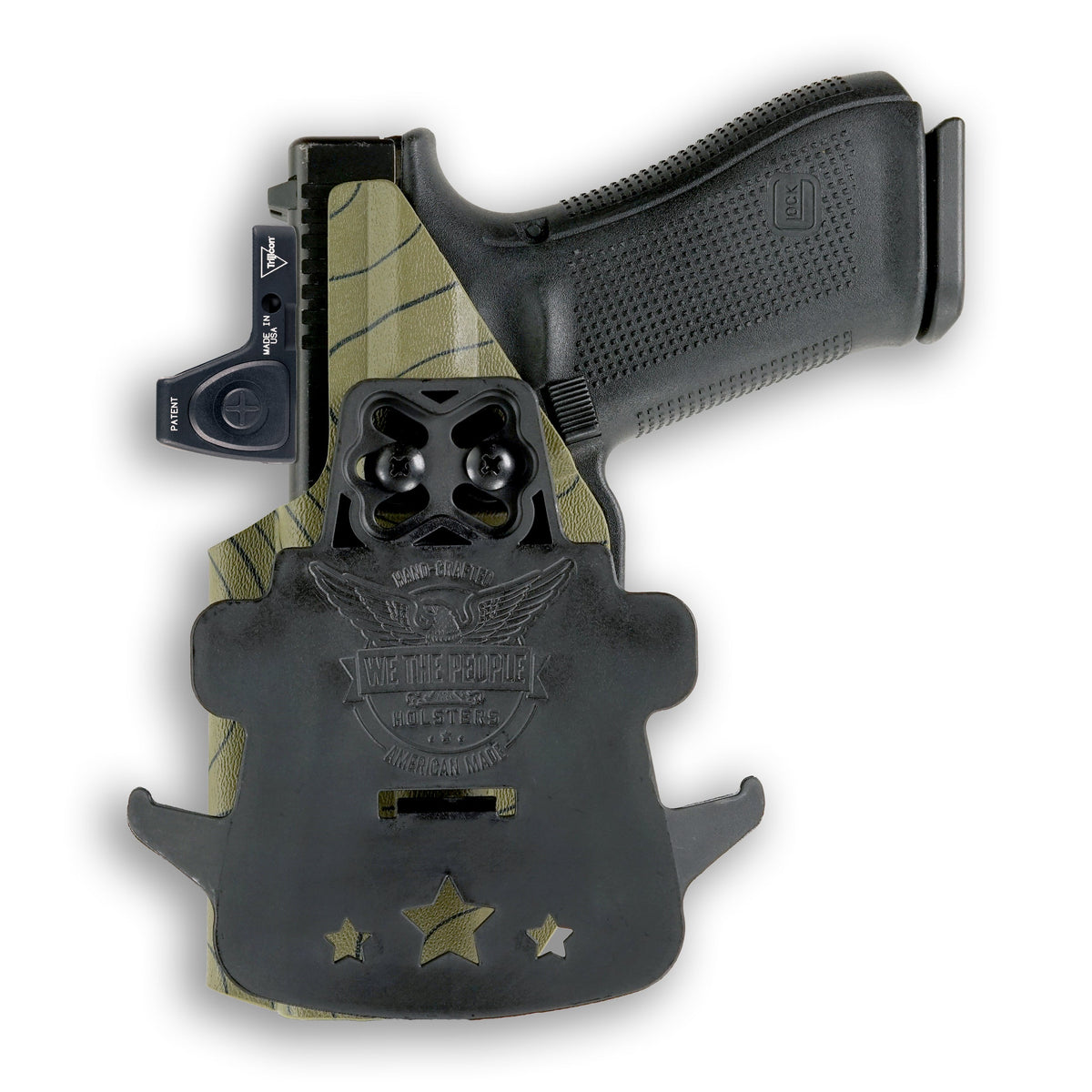 FN Reflex with Streamlight TLR-3X Light Red Dot Optic Cut OWB Holster