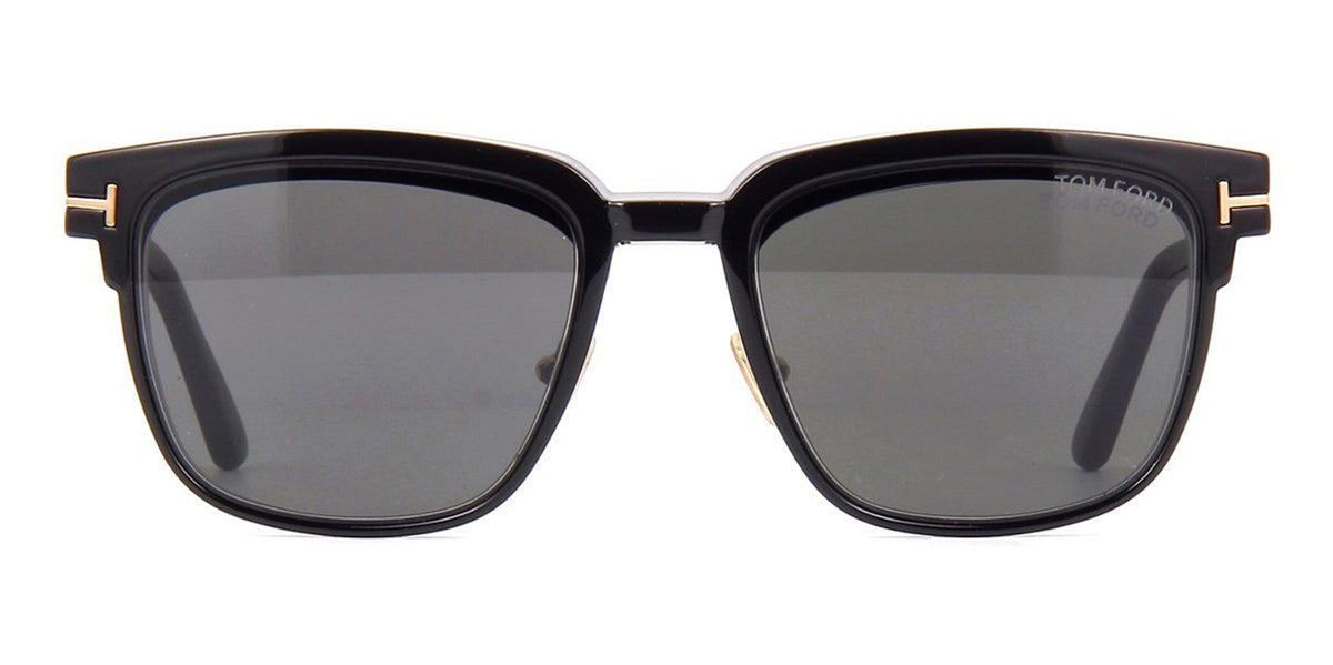 Tom Ford TF5683-B 001 Blue Control with Magnetic Clip-On