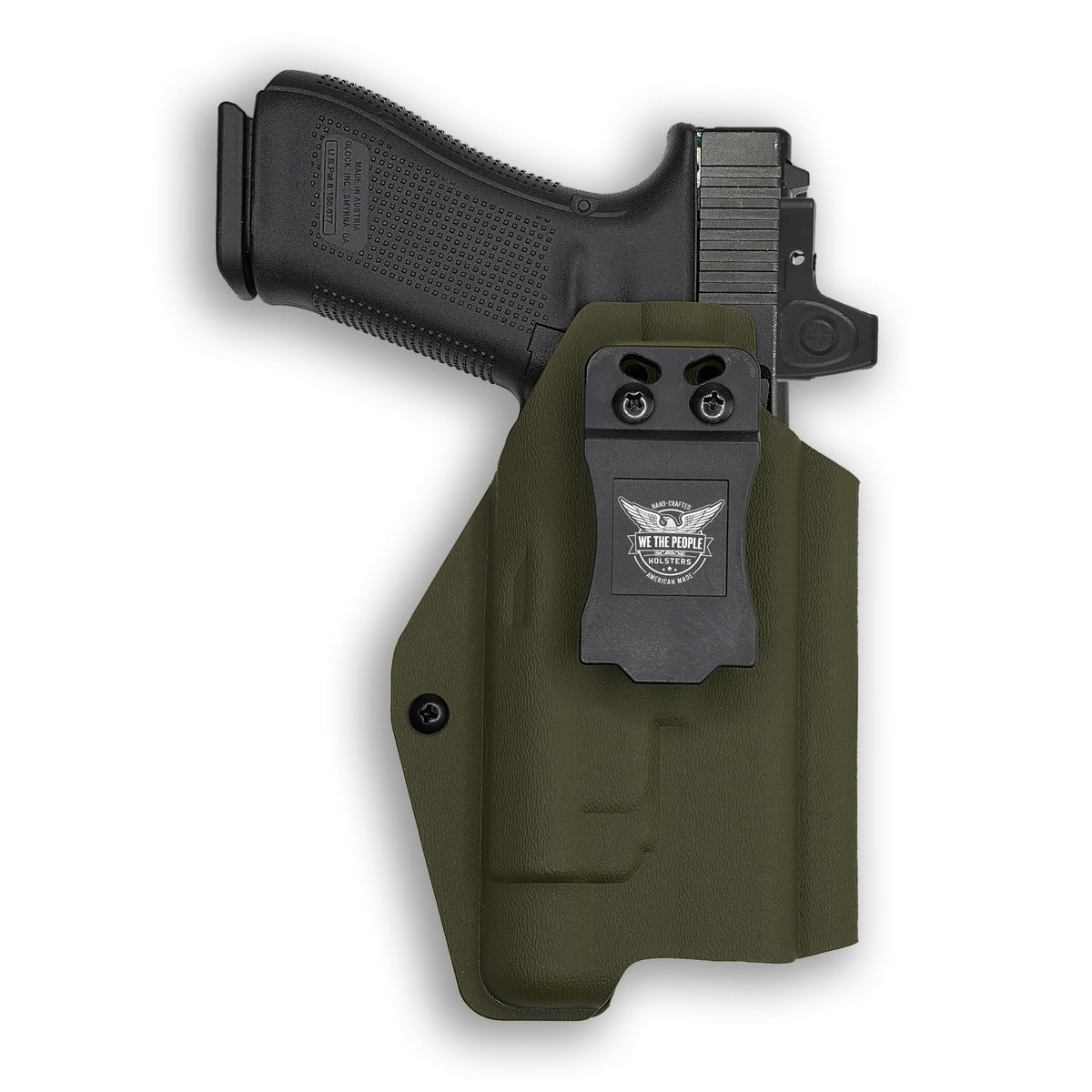Smith & Wesson M&P M2.0 9/40 4" Compact Manual Safety with Streamlight TLR-8/8A Light/Laser Red Dot Optic Cut IWB Holster