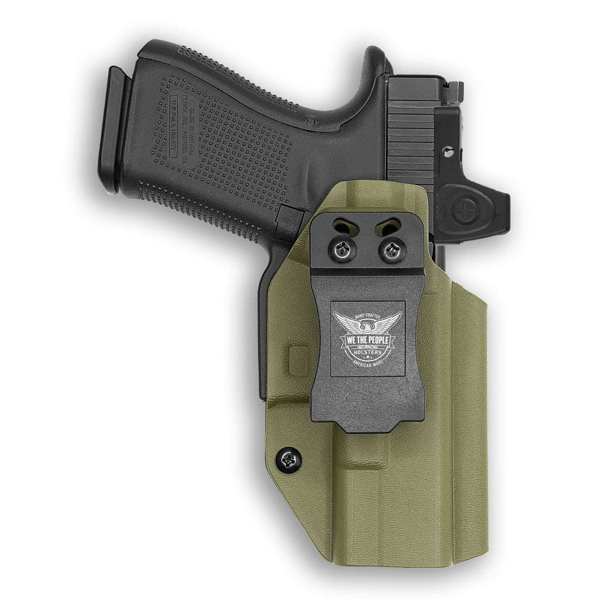 Smith & Wesson M&P 10MM M2.0 4.6" Full Size Manual Safety Red Dot Optic Cut IWB Holster