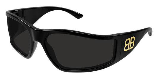 Balenciaga BB0457S 001 - As Seen On Lady Gaga & Lola Tung