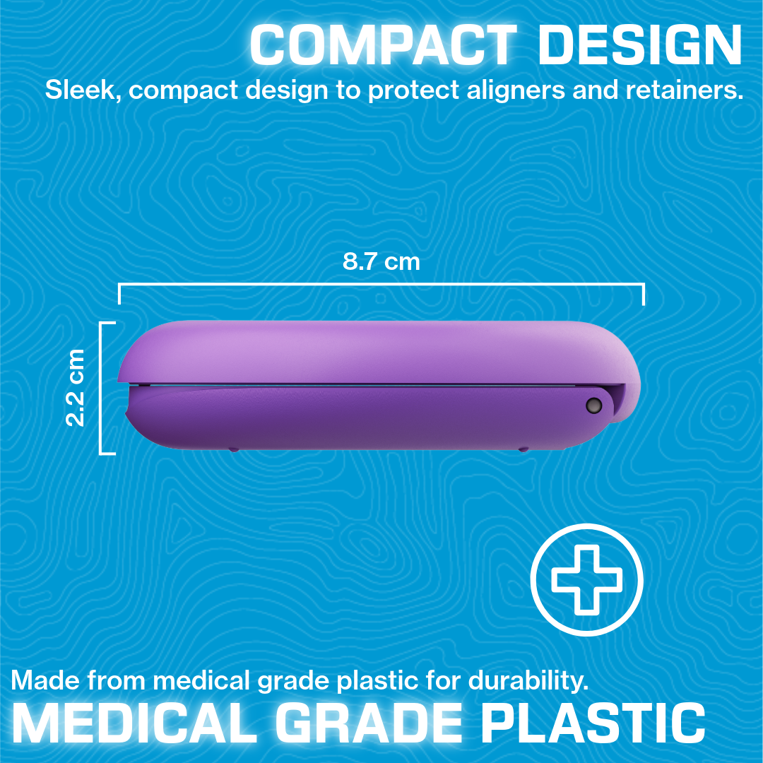 Invisalign™ Aligner Case Purple