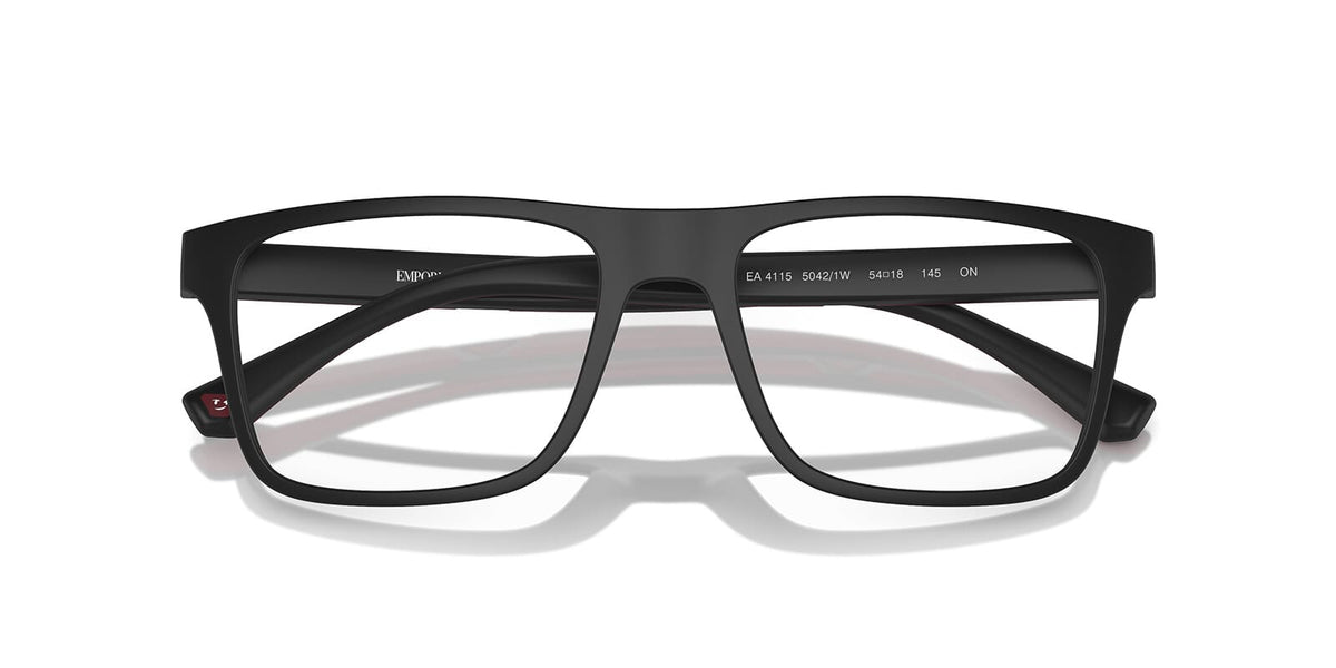 Emporio Armani EA4115 5801/1W with 2x Magnetic Clip-On