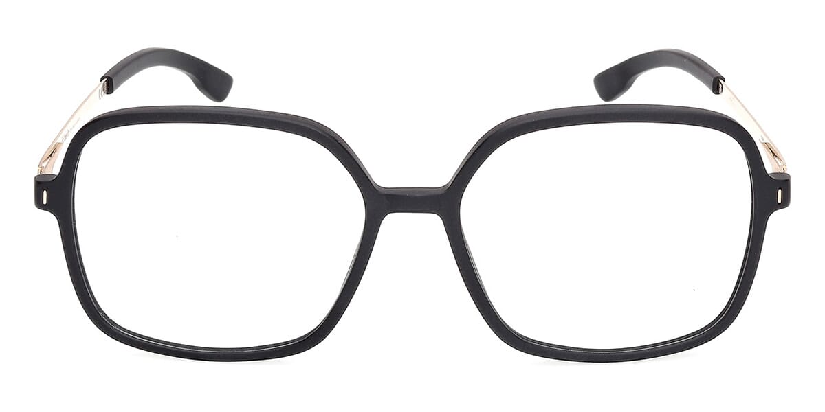 ic! berlin Hazel Matte Black with Rose Gold