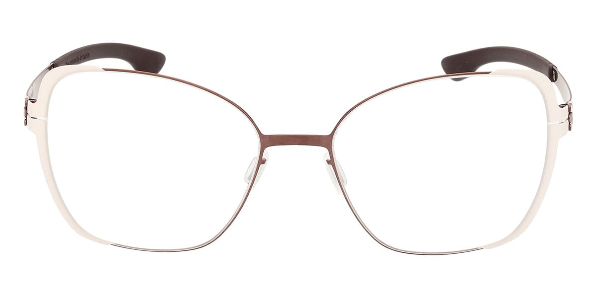 ic! berlin Irine White Sides with Shiny Copper