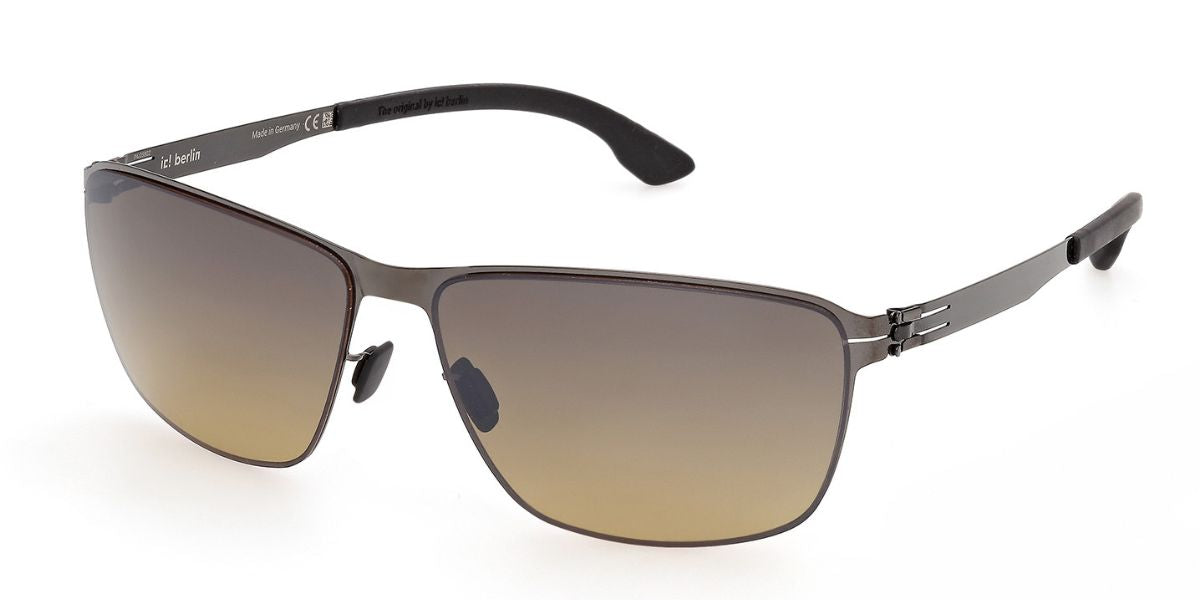 ic! berlin Oli The 2nd Shiny Gunmetal Grey