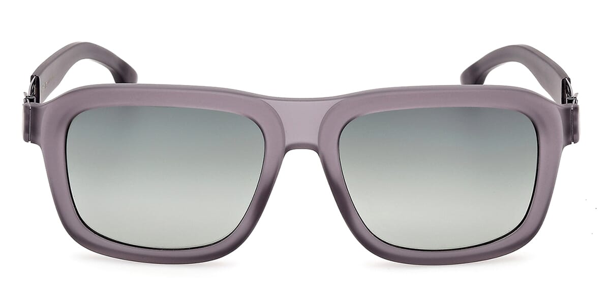 ic! berlin Sun Rufus Matte Grey Polarised