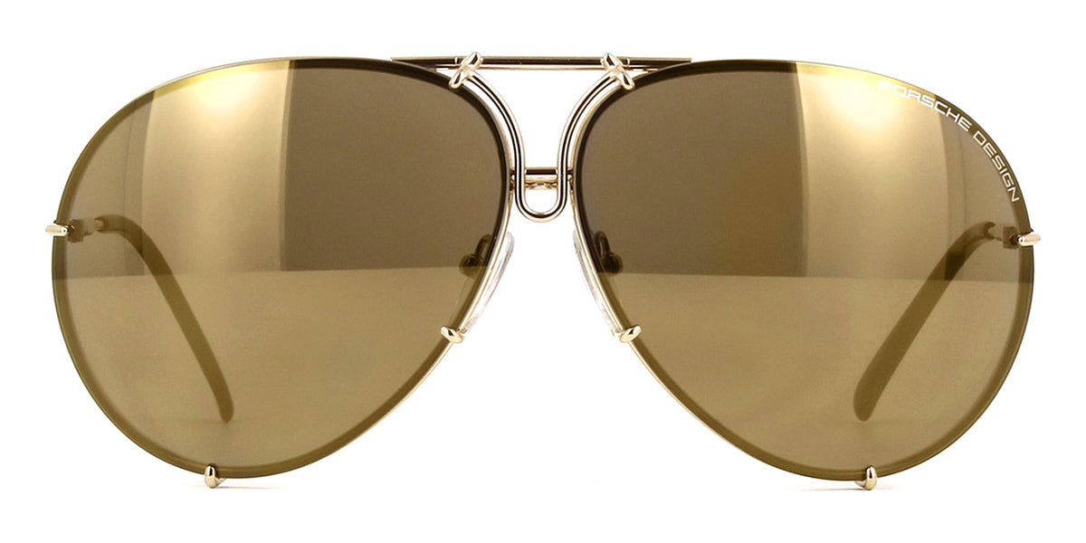 Porsche Design 8478 'Gold Edit' Three Lens Set Edition - As Seen On Larry Bird