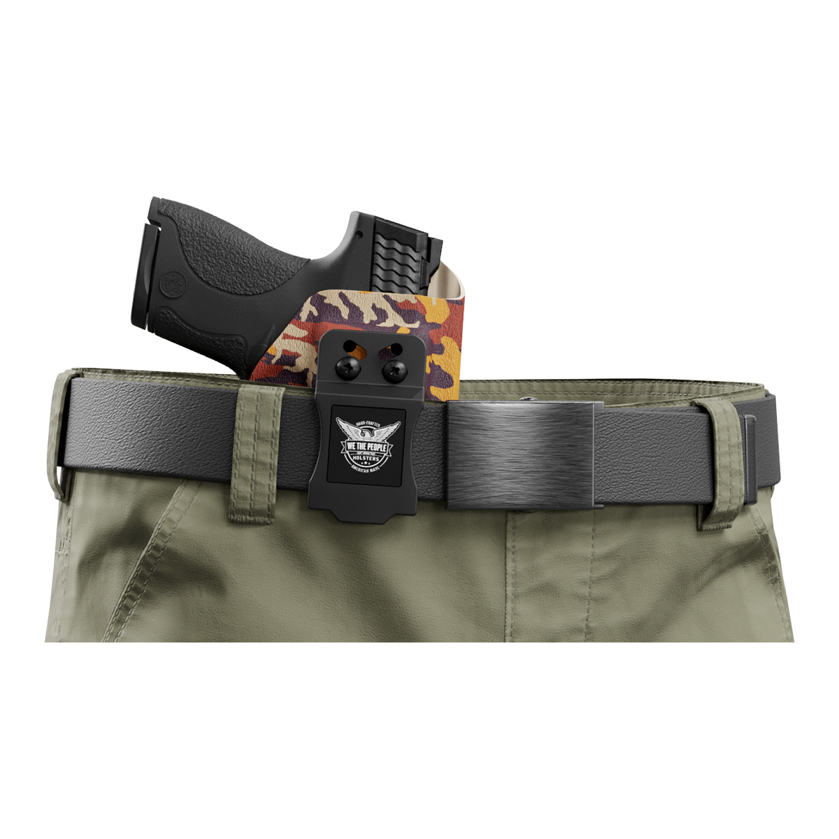 Autumn Camo Custom Printed Holster - IWB Kydex Holster