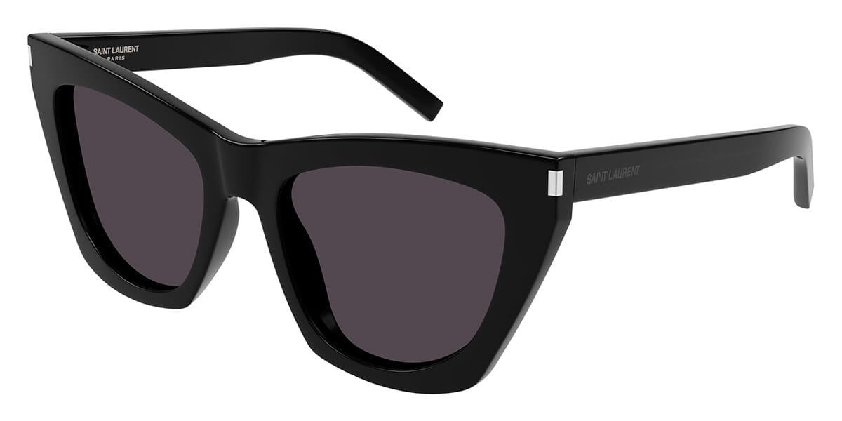 Saint Laurent SL 214 Kate Thin 001 - As Seen On Jutta Leerdam