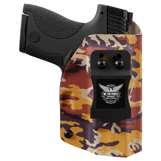 Autumn Camo Custom Printed Holster - IWB Kydex Holster